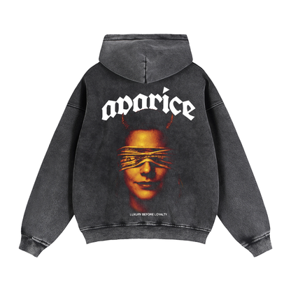 Zip-Through Boxy Fleece Hoodie