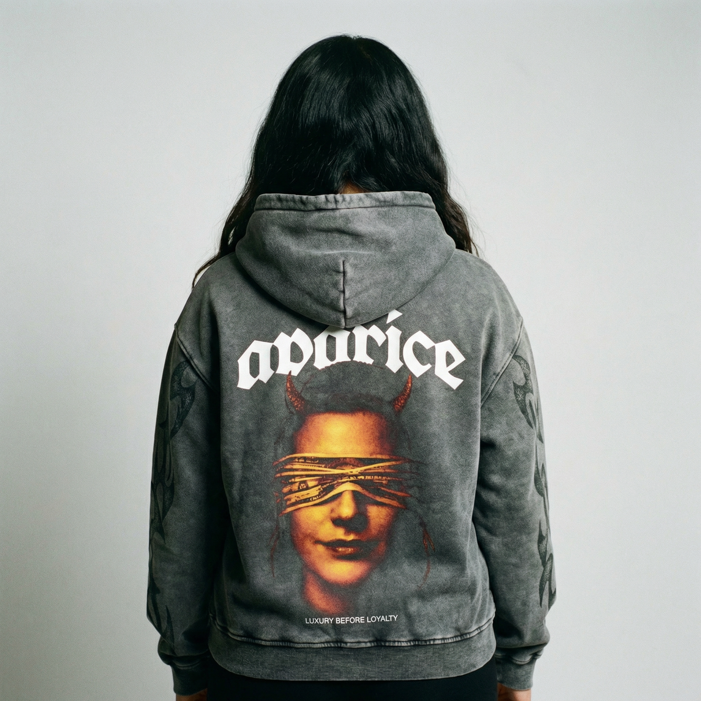 Zip-Through Boxy Fleece Hoodie