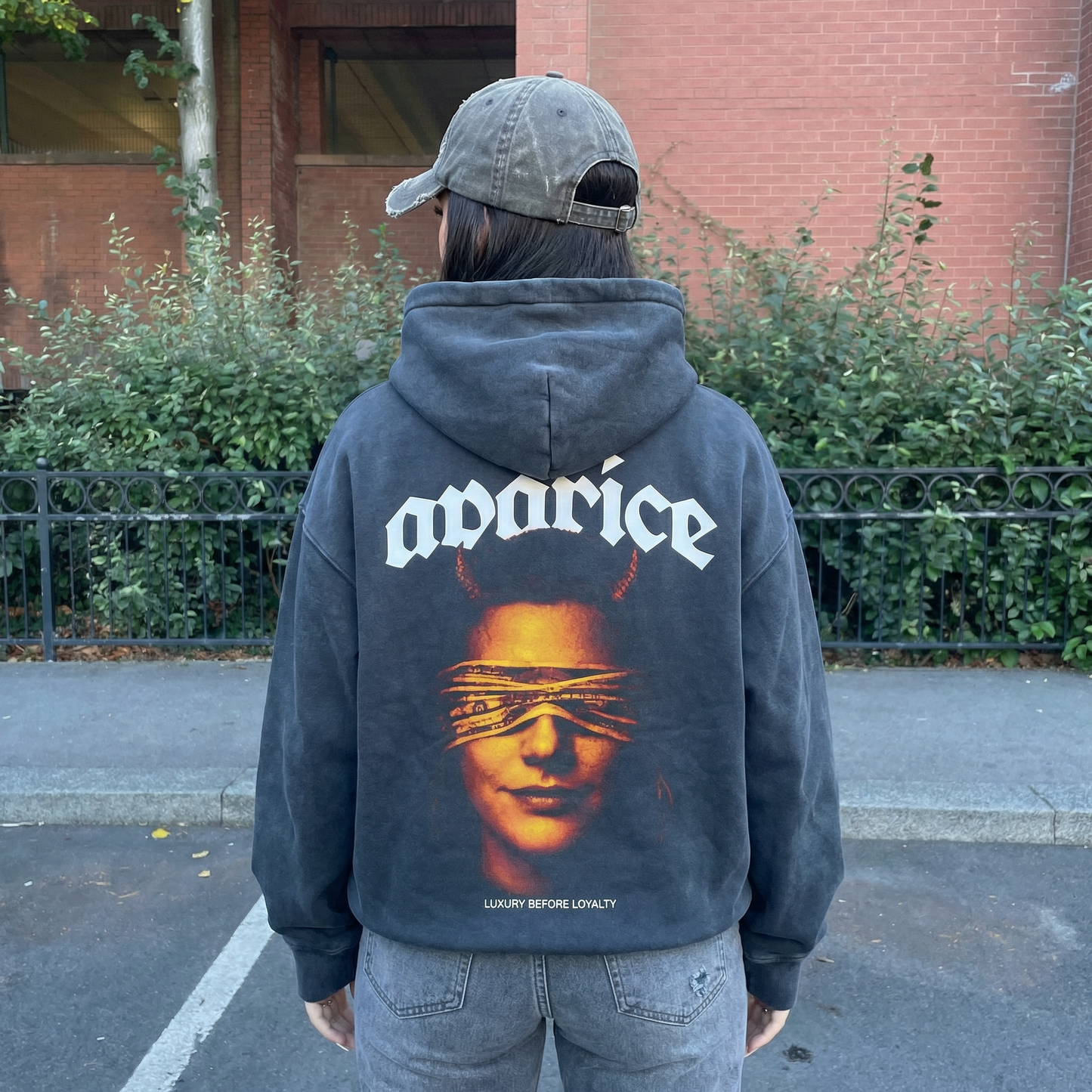 Zip-Through Boxy Fleece Hoodie