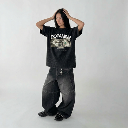 Dopamine Washed Oversized T-Shirt