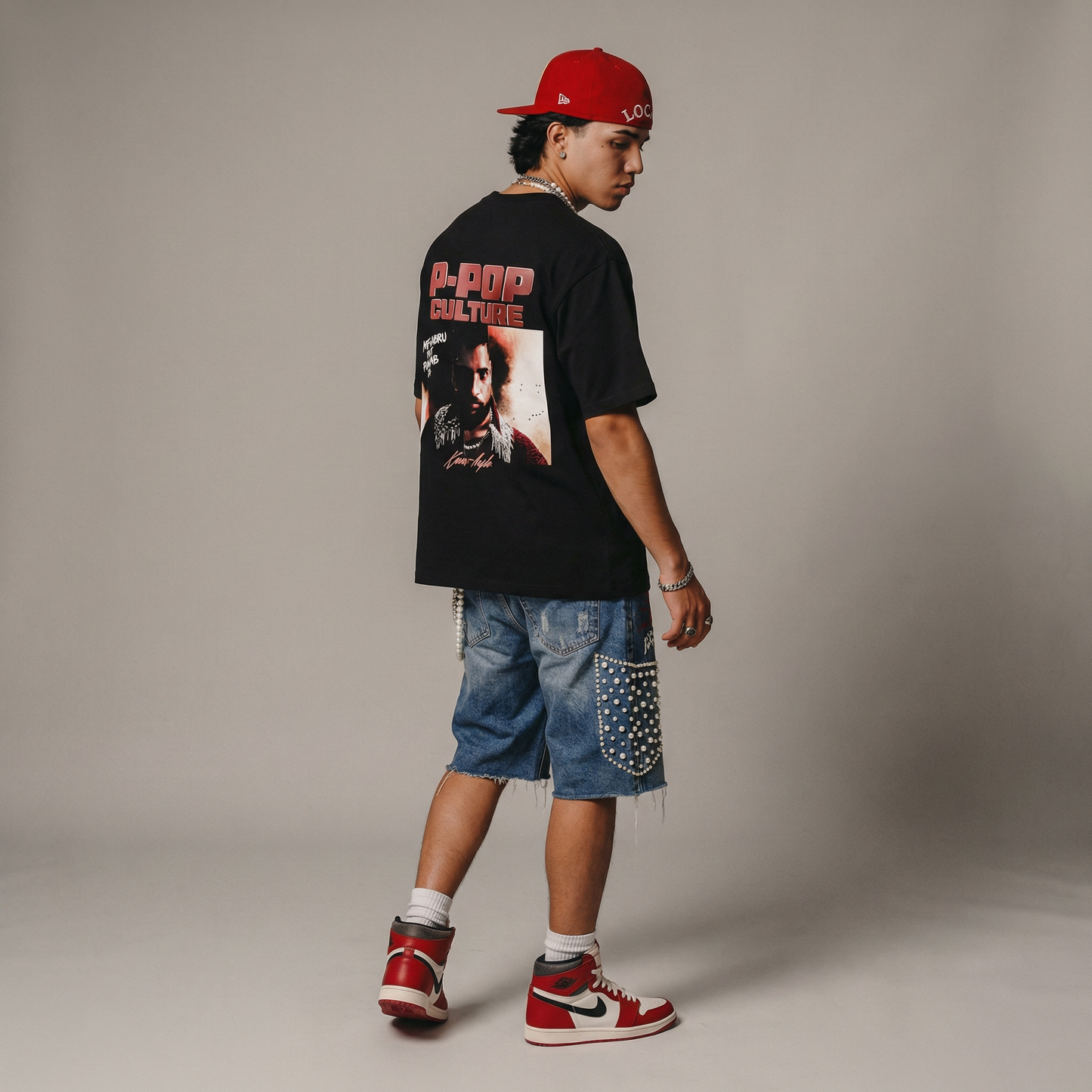 P-POP Culture Essential Cotton T-Shirt
