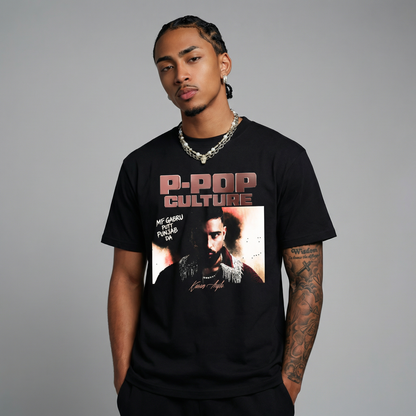 P-POP Culture Essential Cotton T-Shirt