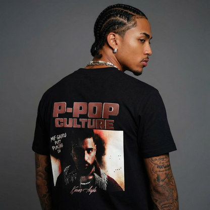 P-POP Culture Essential Cotton T-Shirt