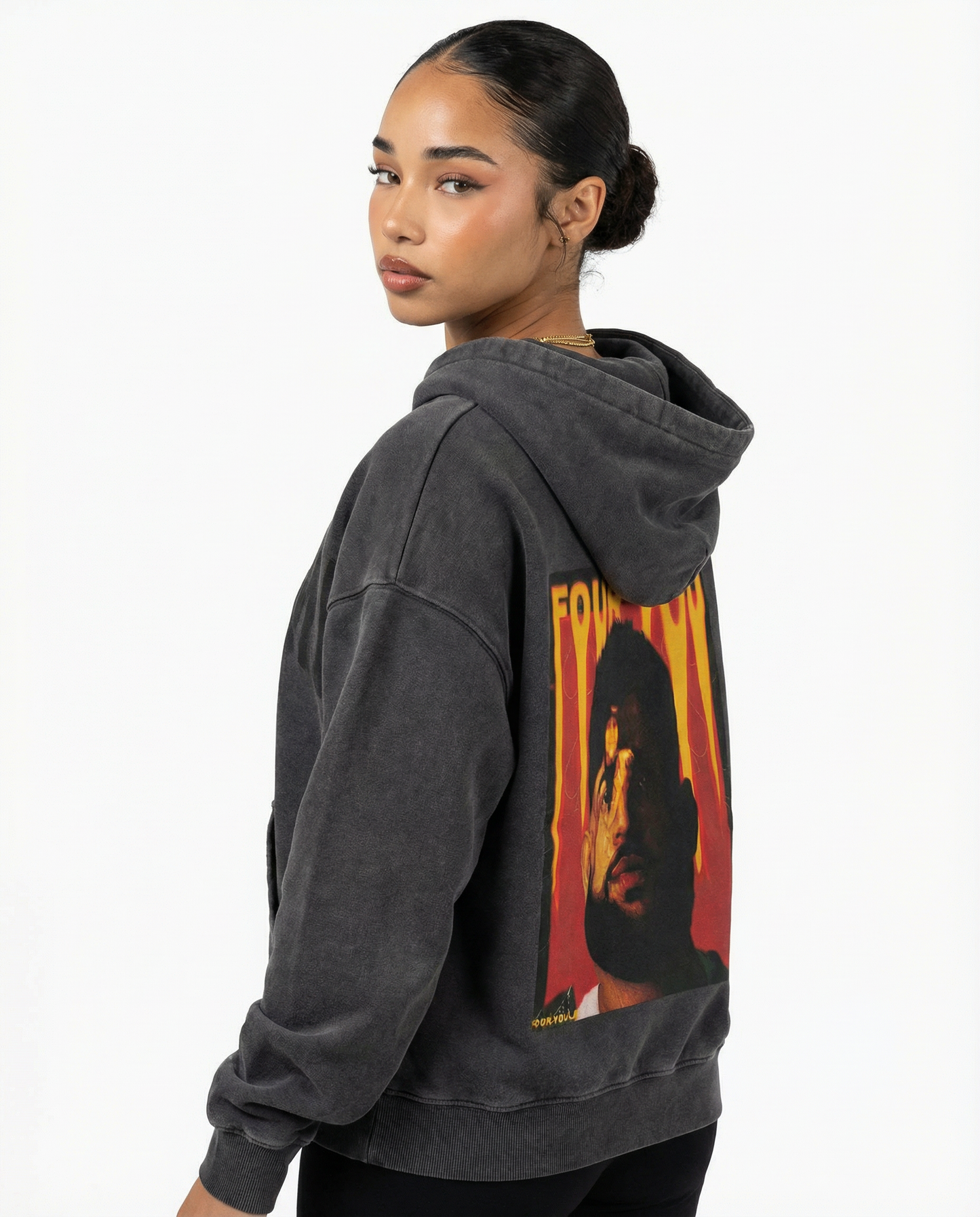 For You Oversize Fleeced Hoodie