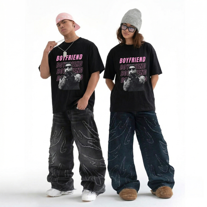 Boyfriend Essential Cotton T-Shirt