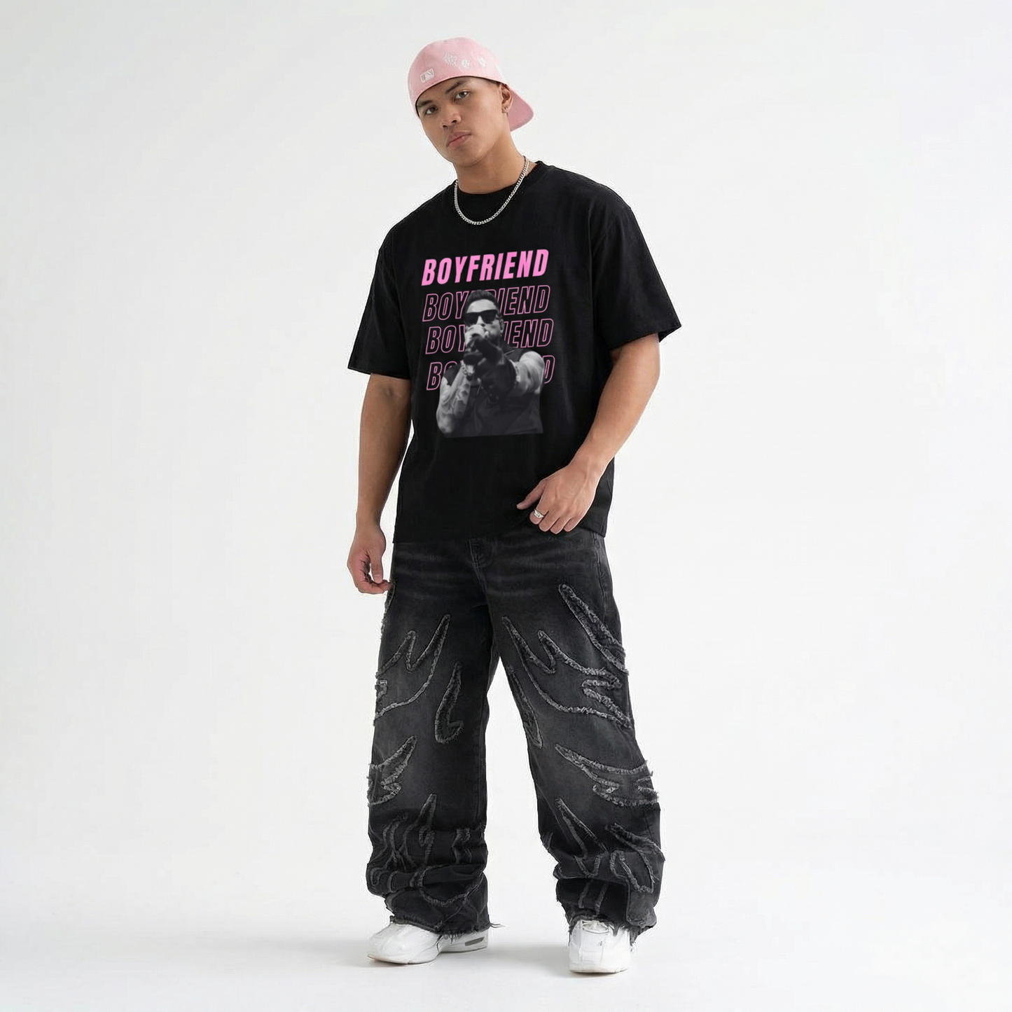 Boyfriend Essential Cotton T-Shirt